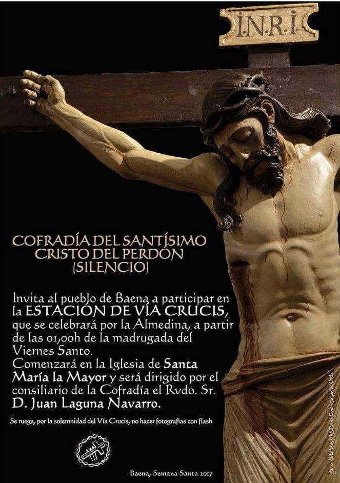 Estación de Vía Crucis. Silencio