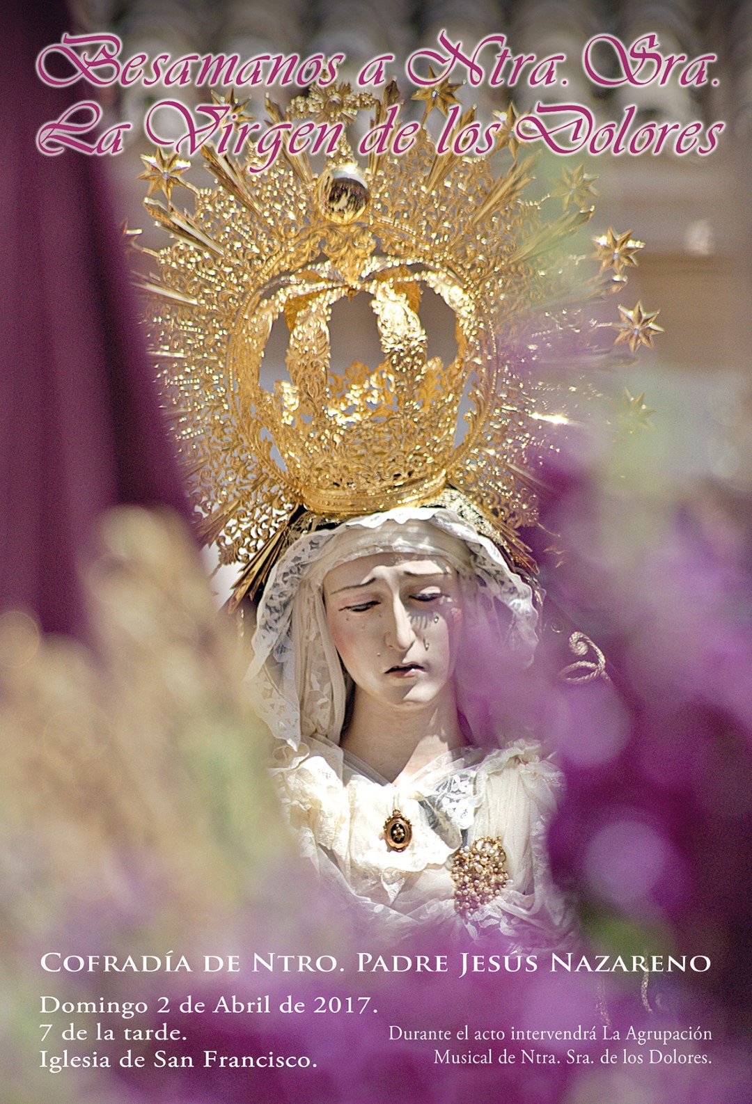 Besamanos a Ntra. Sra. La Virgen de los Dolores