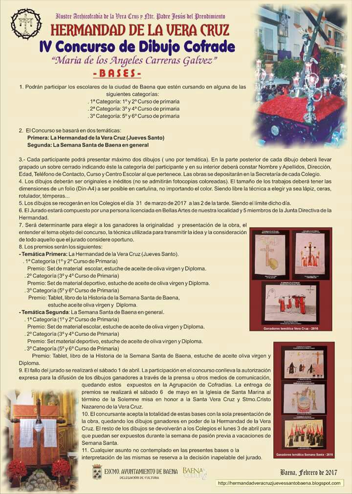 IV Concurso de Dibujo Cofrade
