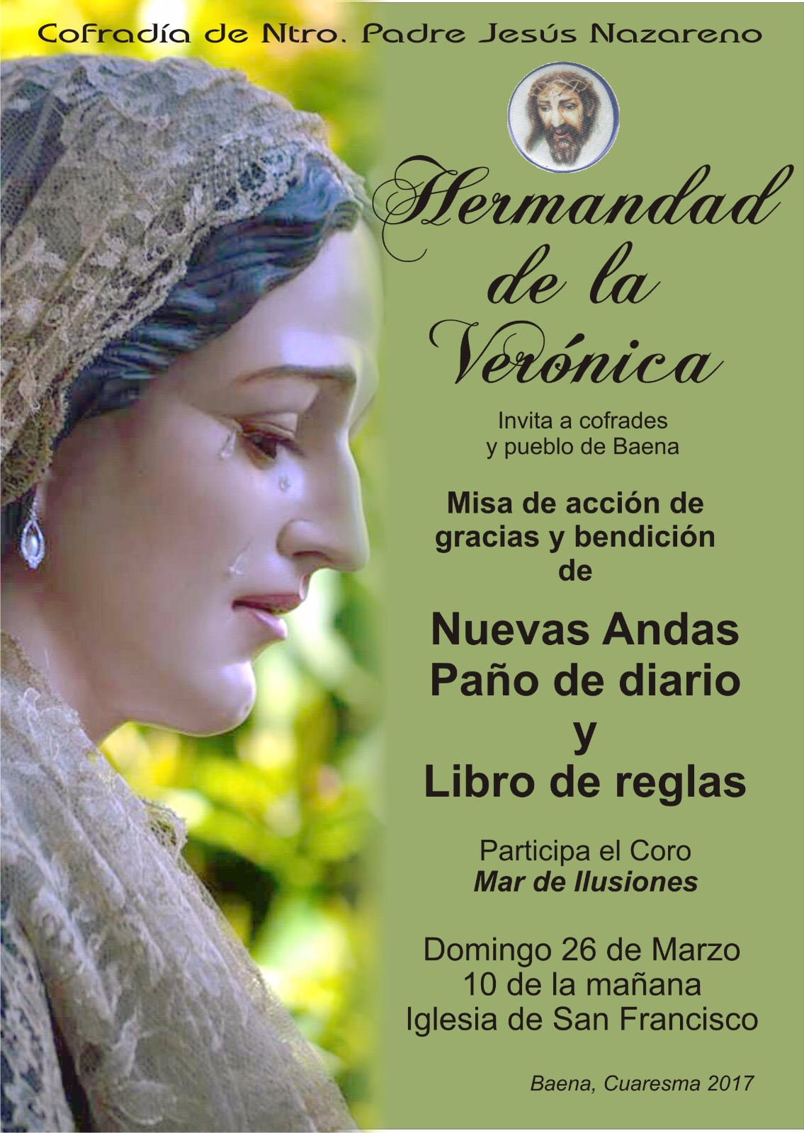 Misa de Acción de Gracias Hermandad de la Verónica