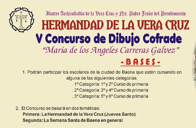 V Concurso de Dibujo Cofrade 