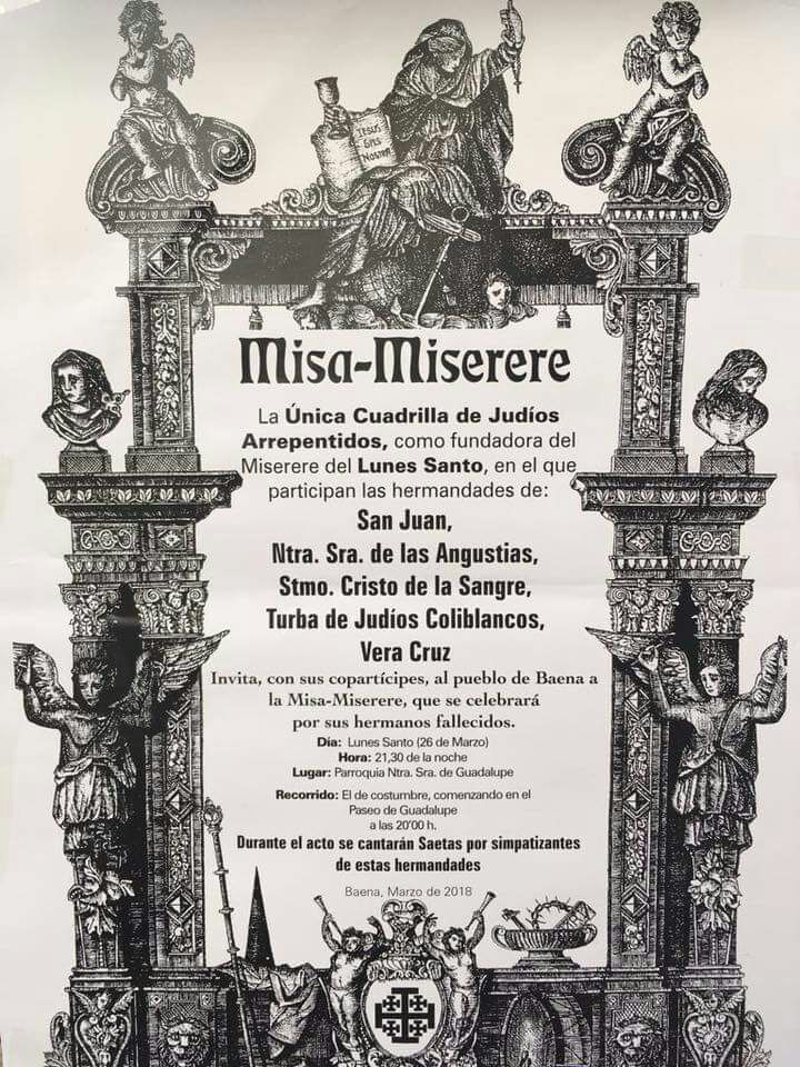 Misa Miserere "Única Cuadrilla de Judios Arrepentidos"