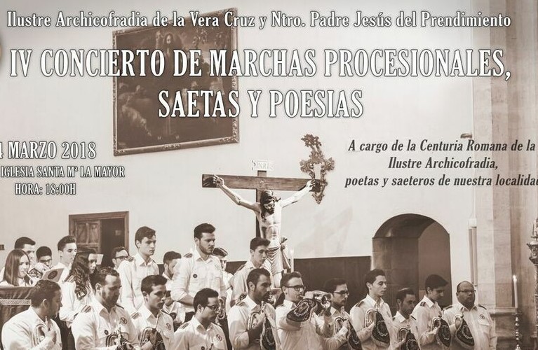 IV Concierto de Marchas Procesionales Saetas y Poesías