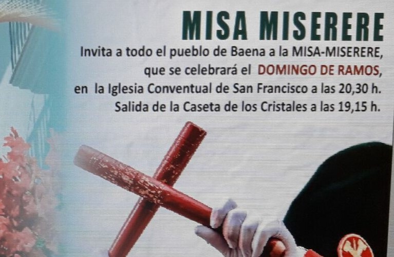 Misa Miserere Hermandad de San Juan