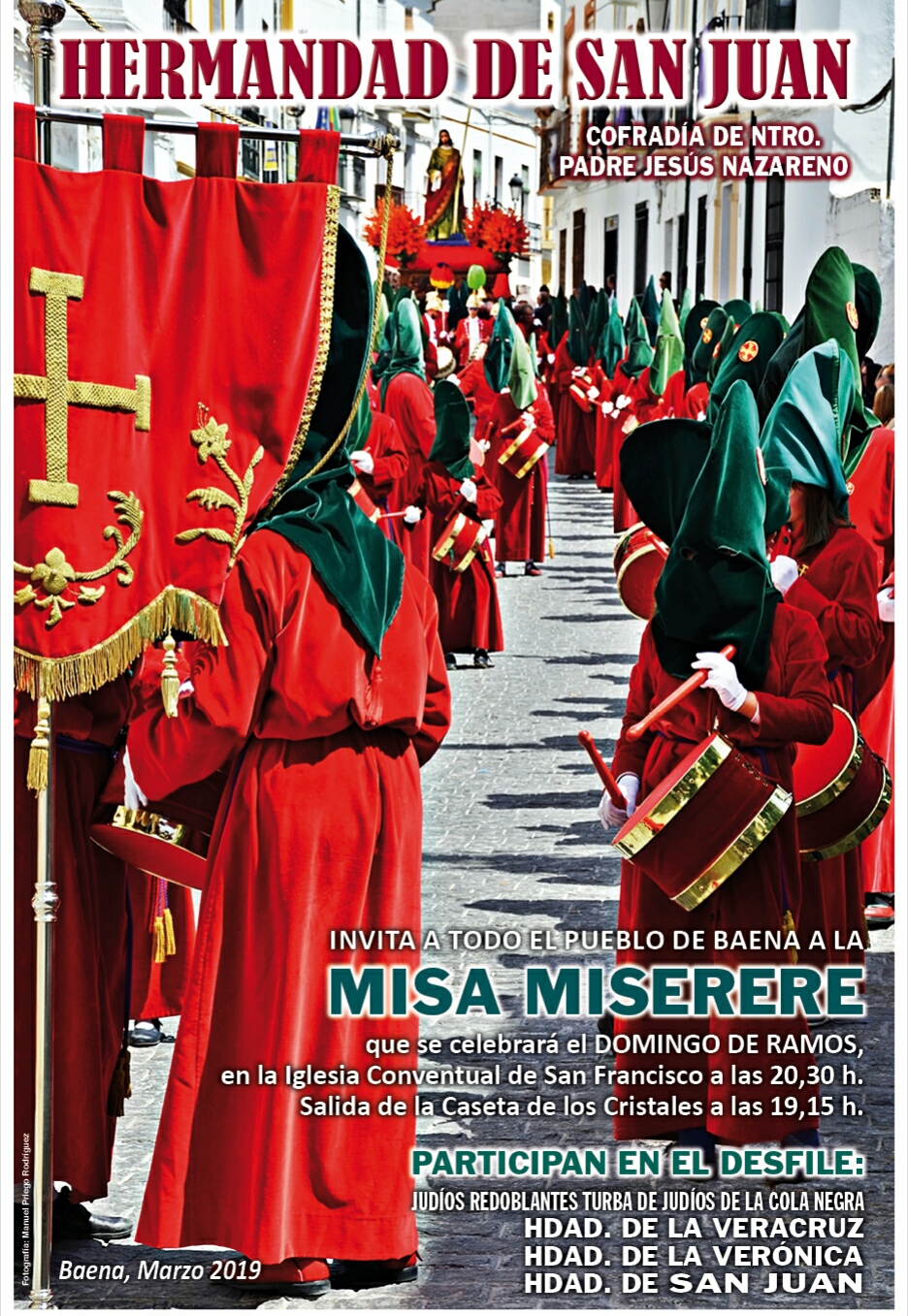 Misa Miserere Hermandad de San Juan